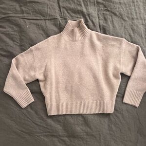 Zara Beige high neck Sweater size XS